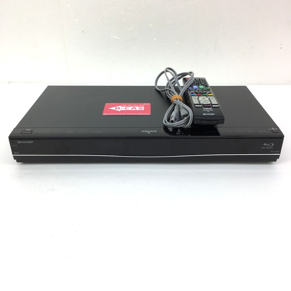 動作品 シャープ ブルーレイレコーダー BD-W560 2014年製 動作確認済み)2014年SHARPブルーレイディスクレコーダーBD-W560