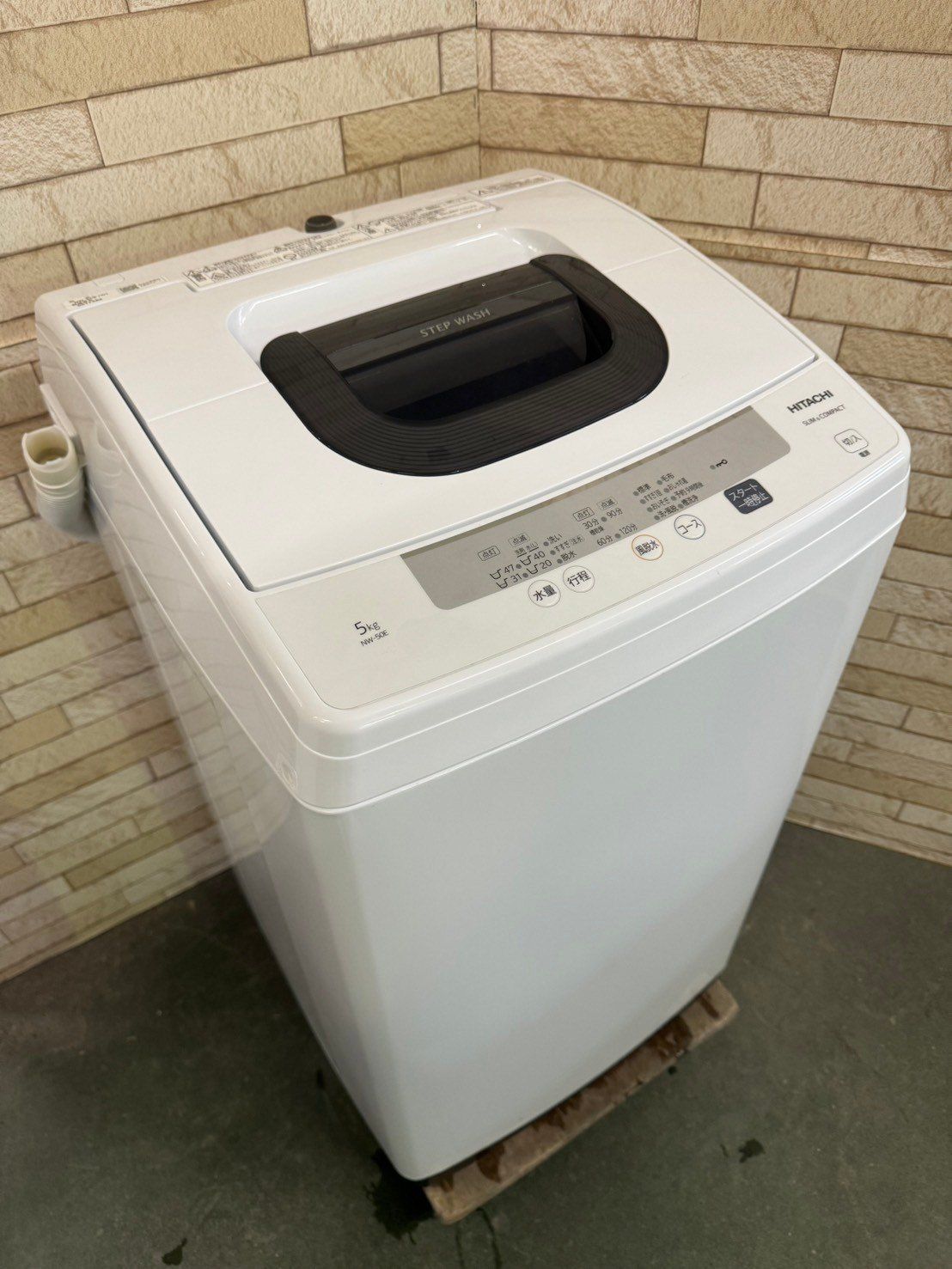 美品】大阪送料無料☆3か月保障付き☆洗濯機☆日立☆5.5kg☆2020年☆NW 