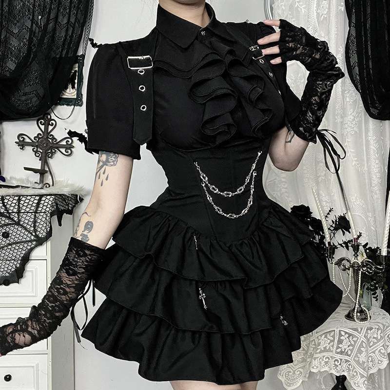 女性用フリル セットアップ