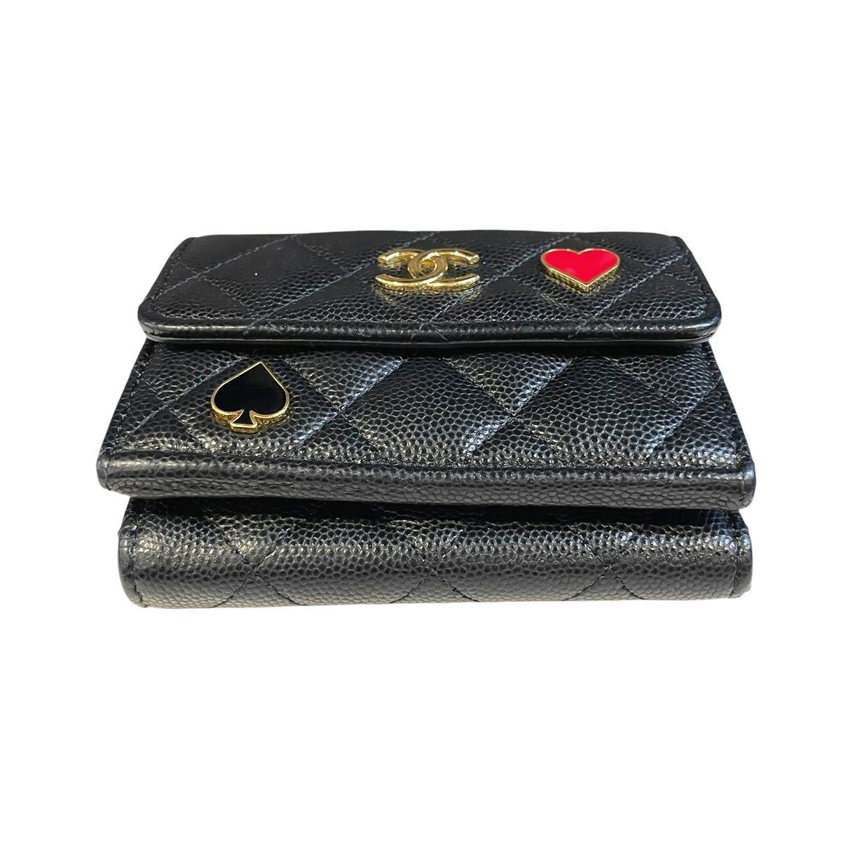 中古】 CHANEL シャネル スモール フラップ ウォレット AP3081 中古】 CHANEL シャネル スモール フラップ ウォレット AP3081