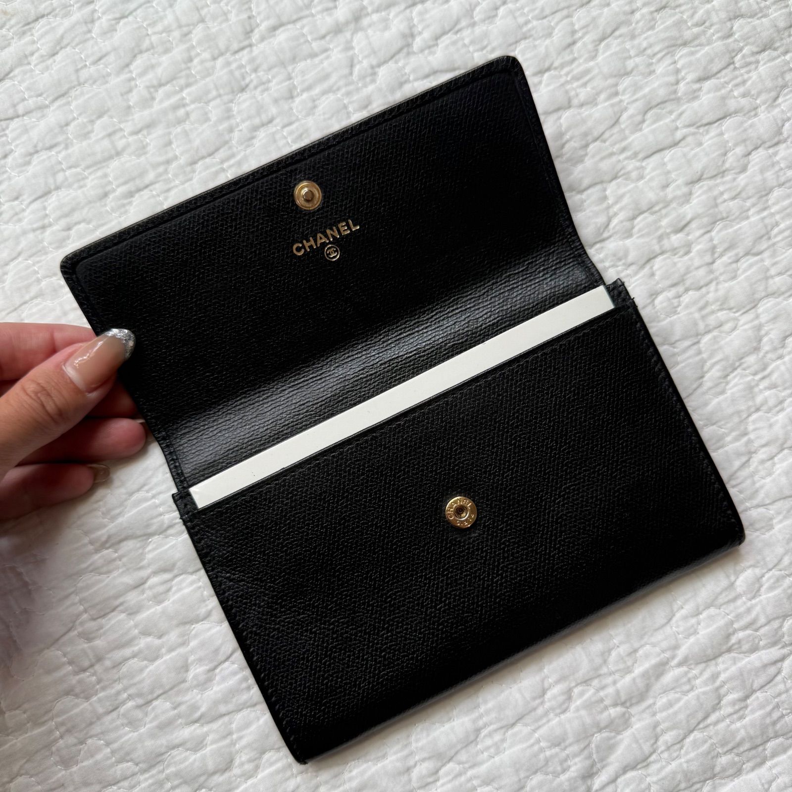 美品 希少 CHANEL シャネル ココマーク ココボタン ミディアム