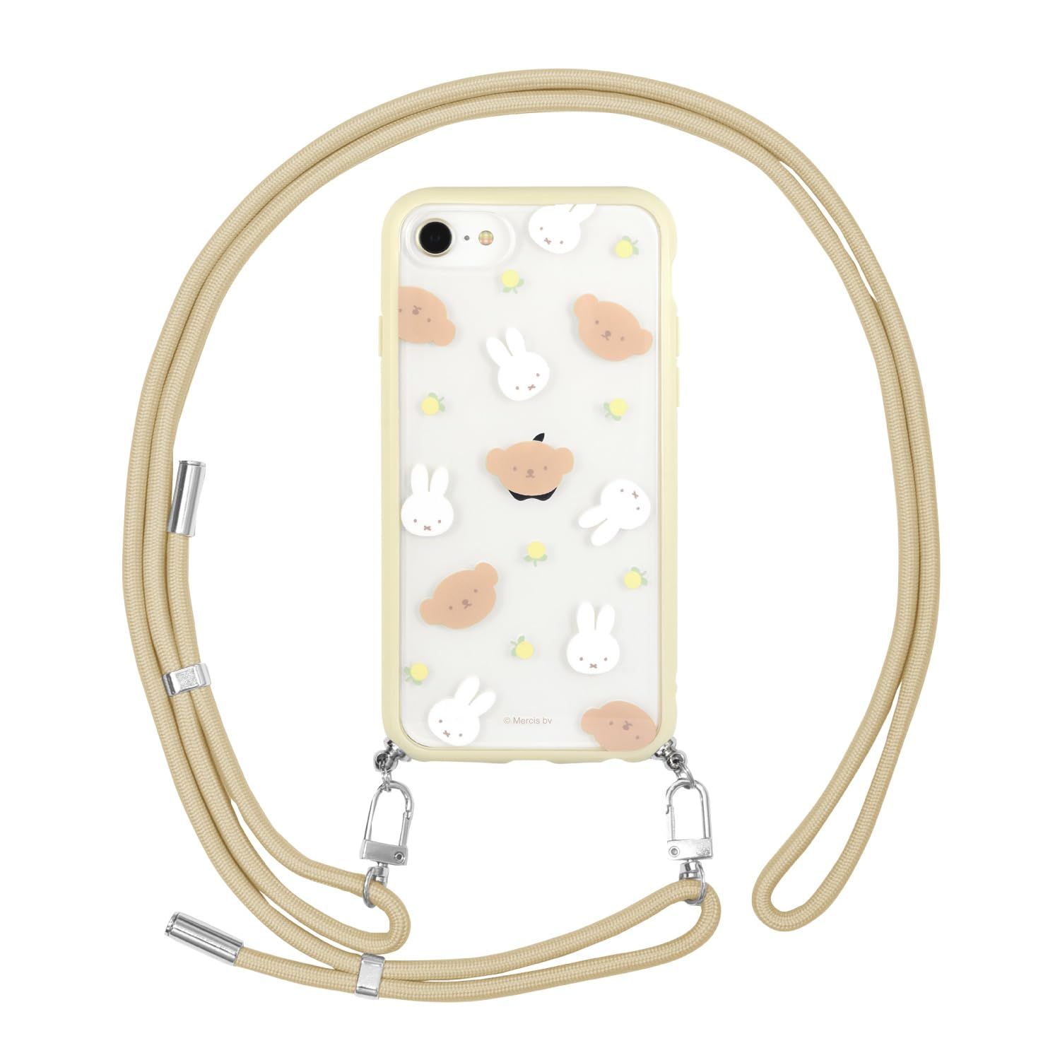 【特価商品】グルマンディーズ ミッフィー IIIIfit Loop iPhone SE (第3世代/第2世代) / 8 / 7 / 6s / 6 (4.7インチ) 対応 ケース ミッフィー＆ボリス MF-463B