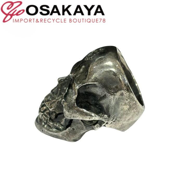 Gabor？ スカルデザイン シルバーリング 925 GABORATORY ガボラトリー ガボール RING リング】ラージスカルリングw