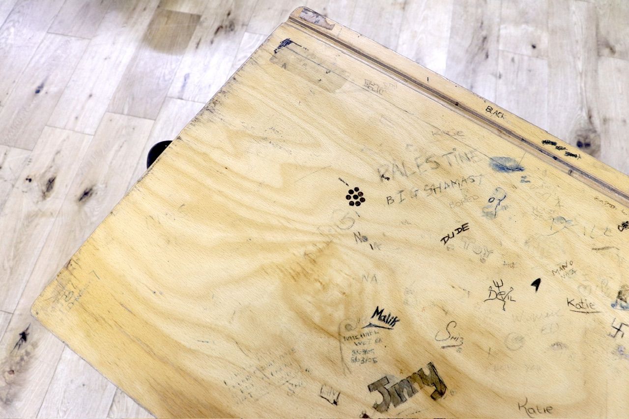 ヴィンテージ 学校机