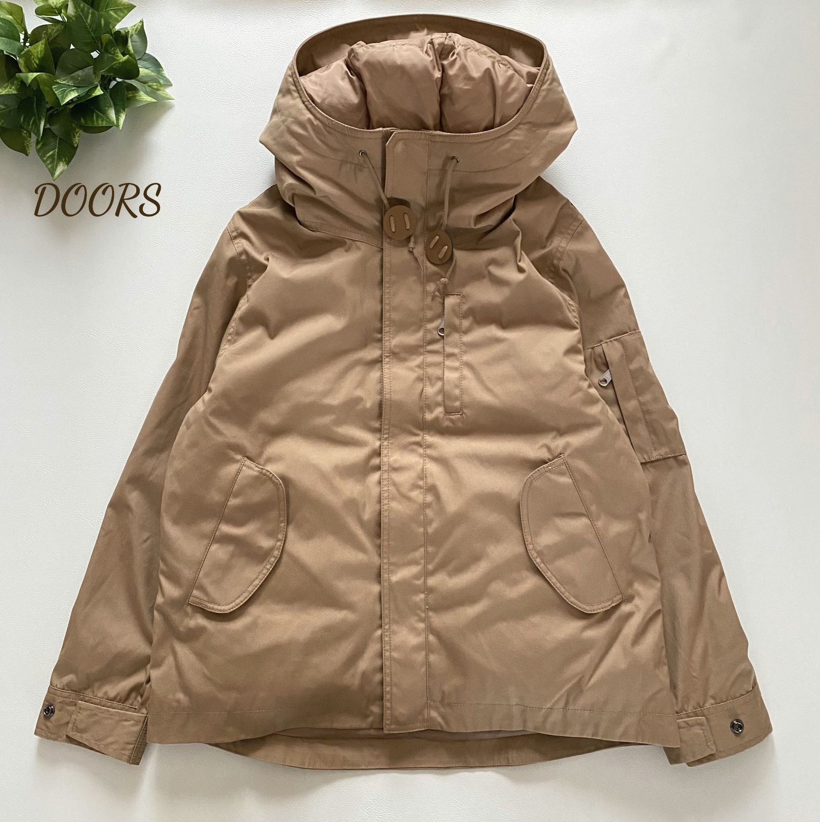 美品♪定番アイテム♪22AW エコダウンライナーマウンテンパーカー 