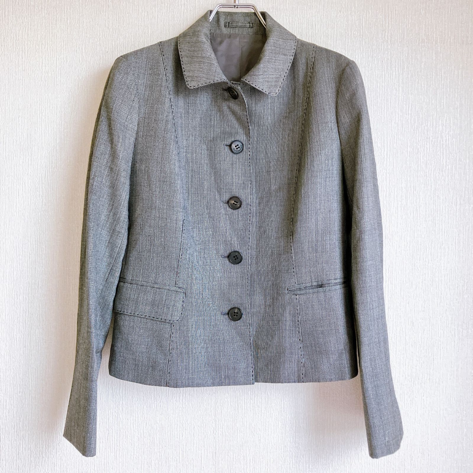 バーバリーロンドン BURBERRY LONDON テーラードジャケット ショート 