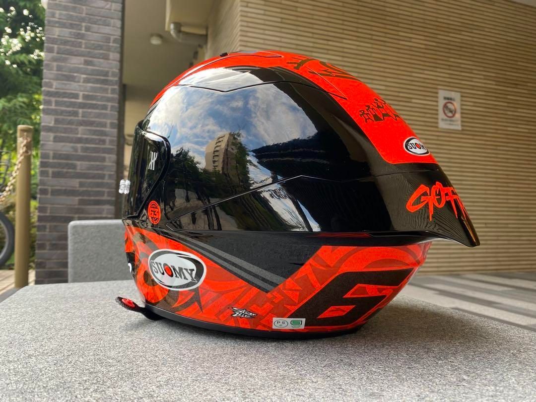 超絶美品 SUOMY S1-XR GP PECCO BAGNAIA レプリカ　L Suomy S1-XR GP Helm Francesco Pecco Bagnaia Replica 2024