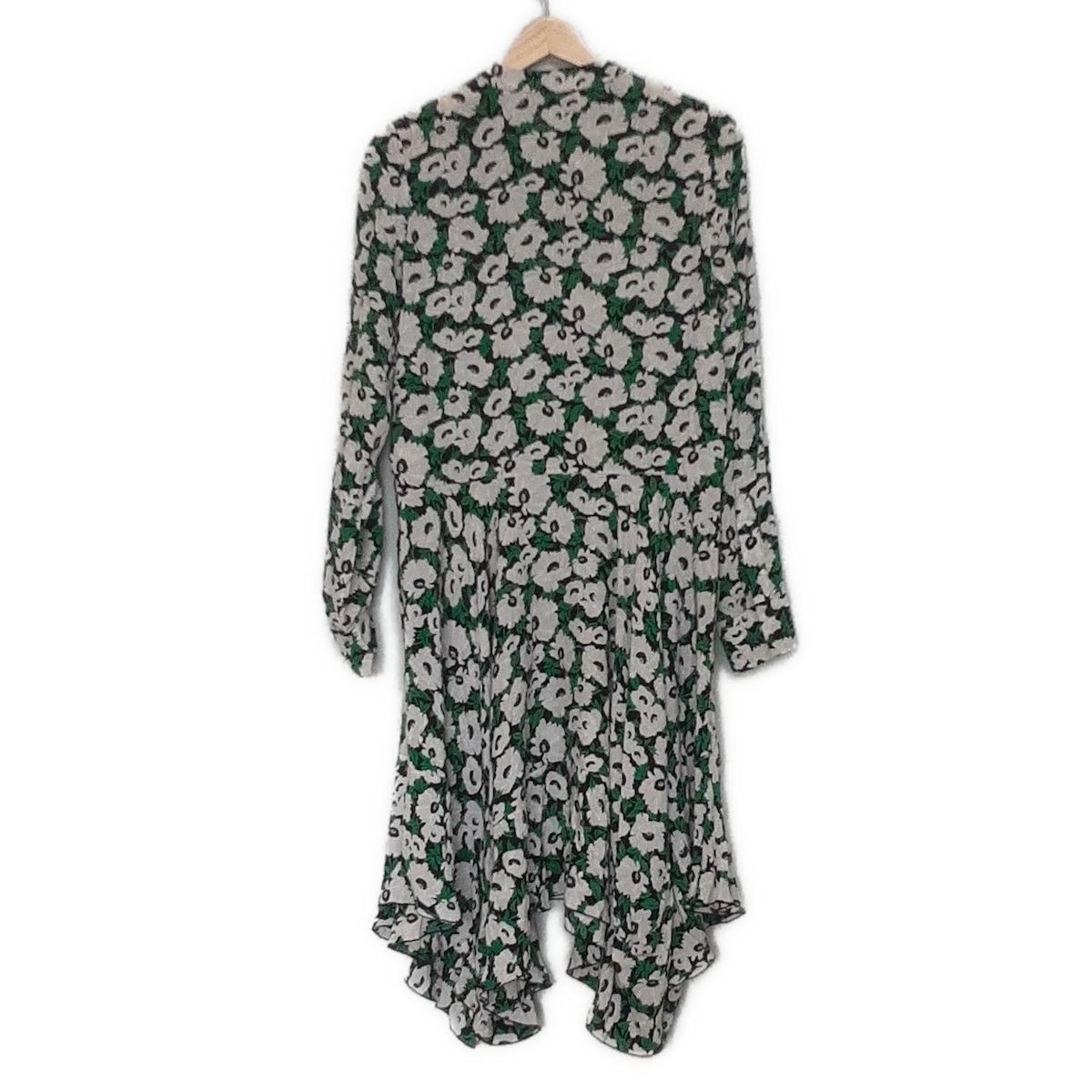 ステラマッカートニー シルクワンピース ベージュ stellamccartney(ステラマッカートニー) ワンピース サイズ42 XL
