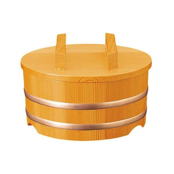 ヤマコー 用美 業務用 粋 椹ちらし桶 大 蓋付 yamaco30451