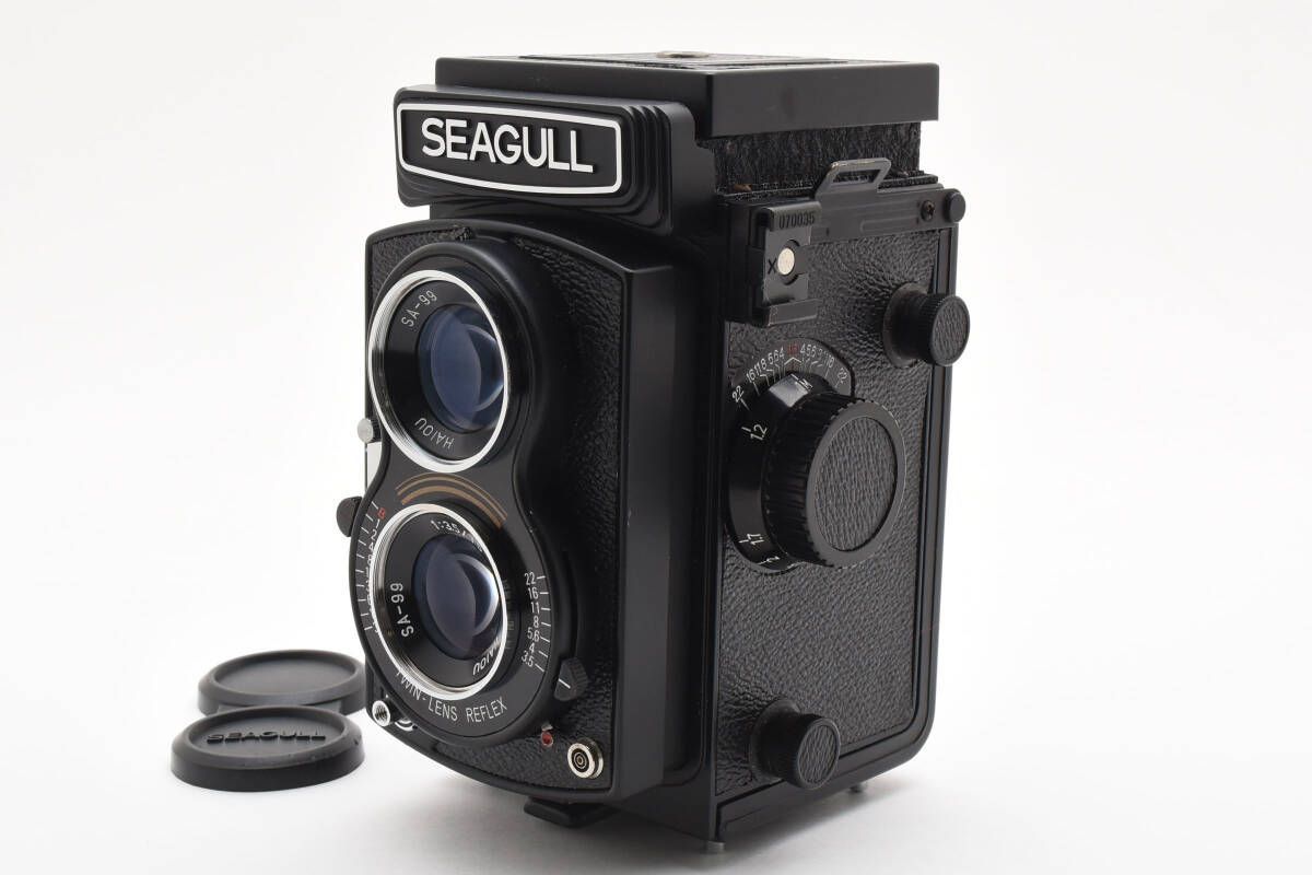 上品 シーガル SEAGULL 4B-1 HAIOU SA-99 75mm F3.5 二眼レフ フィルムカメラ 1310A99