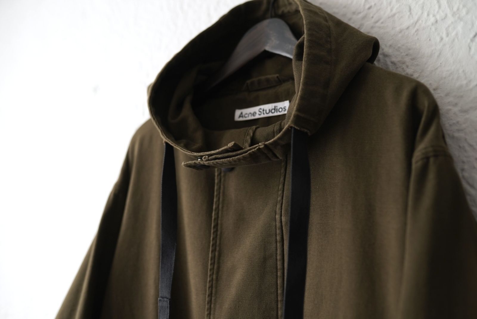 ヘビーキャンバスモッズコート オリーブ / ACNE 【mastermind JAPAN 