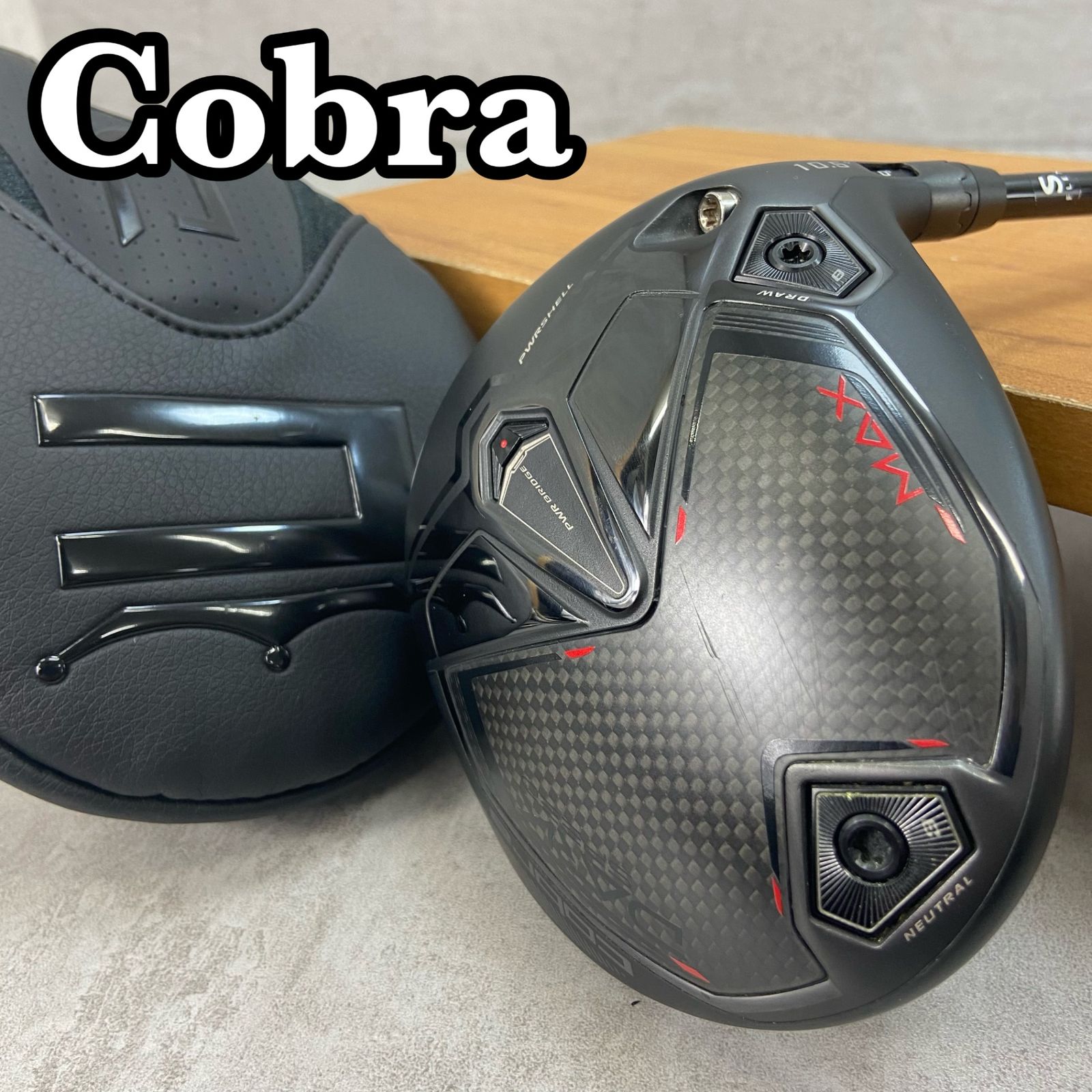 COBRA コブラ DARK SPEED MAX ダークスピード メンズゴルフドライバー カーボン S 10.5° 右利き用 DR ヘッドカバー 45インチ