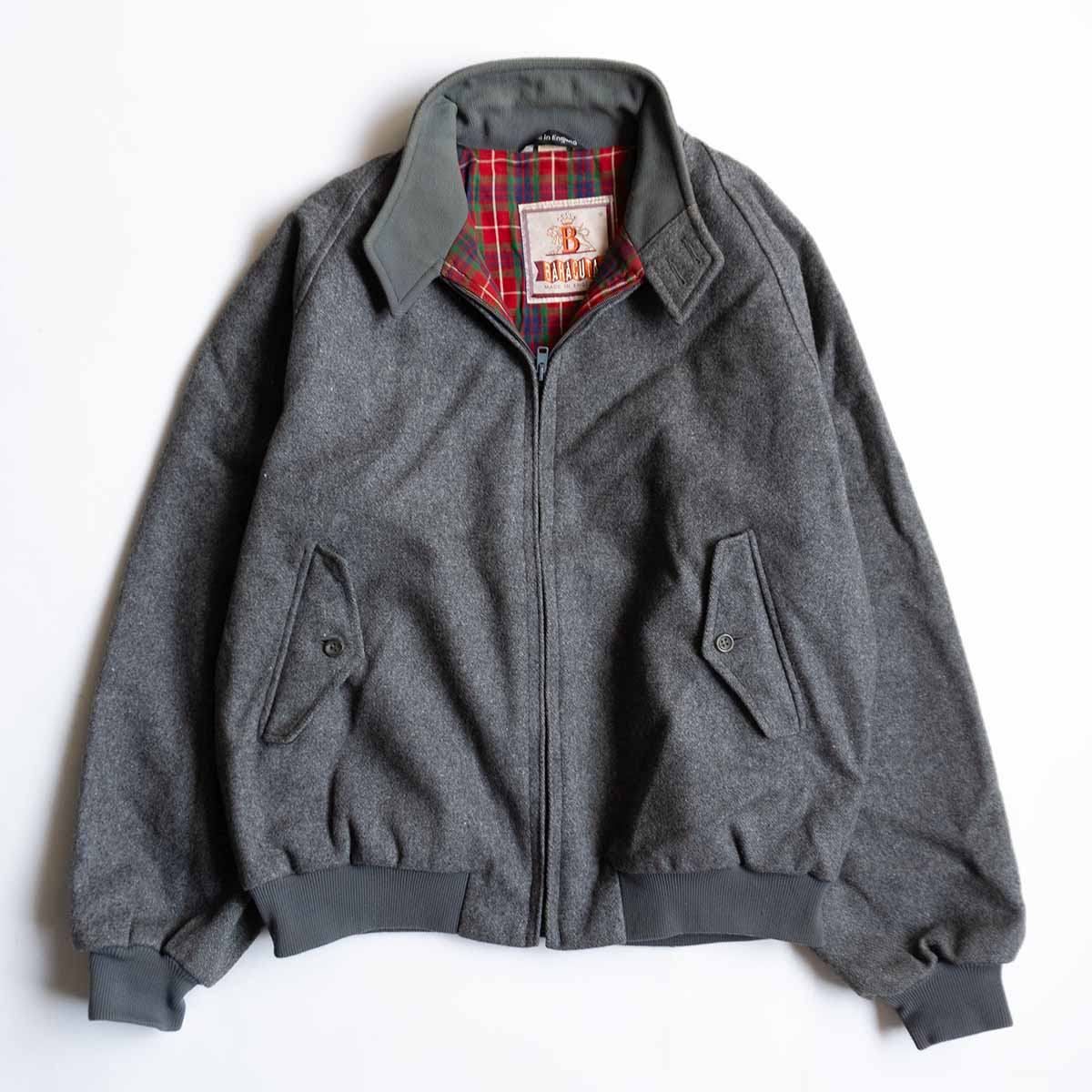 70s/AEROジップ】BARACUTA【G9 メルトンウール スウィングトップ 