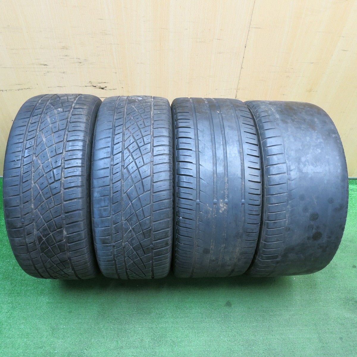 4本価格☆BMW 3シリーズ E90 E91 E92 Mスポーツ 純正 225/40R18 255 
