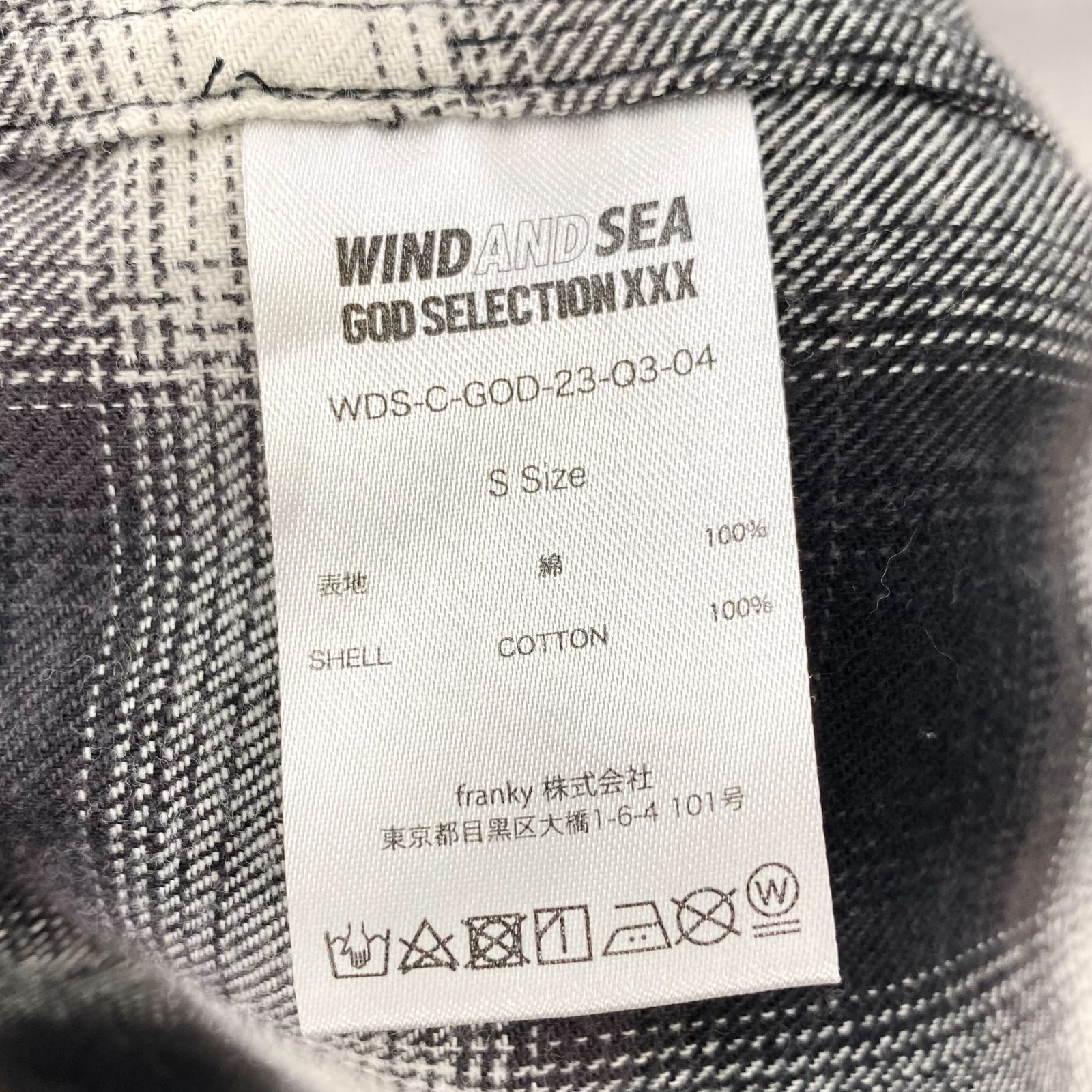 美品 WIND AND SEA God Selection XXX ウィンダンシー ゴッド
