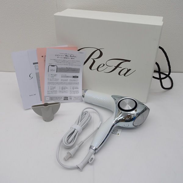 【未使用】 リファビューテック ドライヤー プロ ホワイト（RE-AJ02A） 株式会社MTG ◇Refa リファビューテック ドライヤープロ