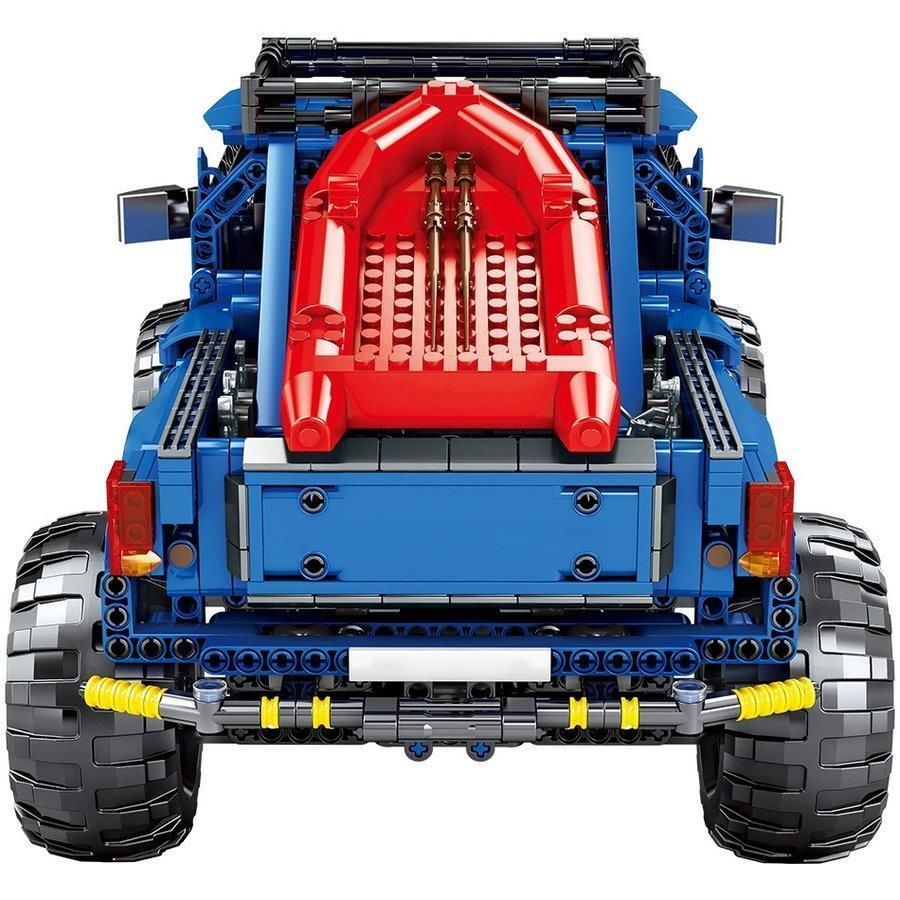 ブロック互換 レゴ 互換品 レゴF-150ラプター スーパーキャブ車 互換品