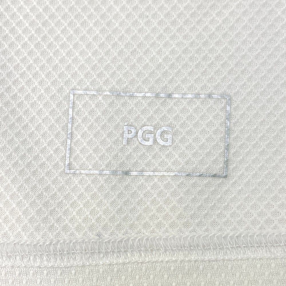 サイズ：4 PGG PEARLY GATES パーリーゲイツ  半袖ハイネックTシャツ  ホワイト系 [240101459222] ゴルフウェア メンズ ストスト PGG PEARLY GATES パーリーゲイツ 半袖ハイネックTシャツ