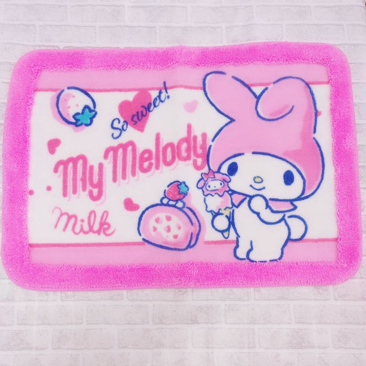 マイメロディ バスマット 新品 - メルカリ