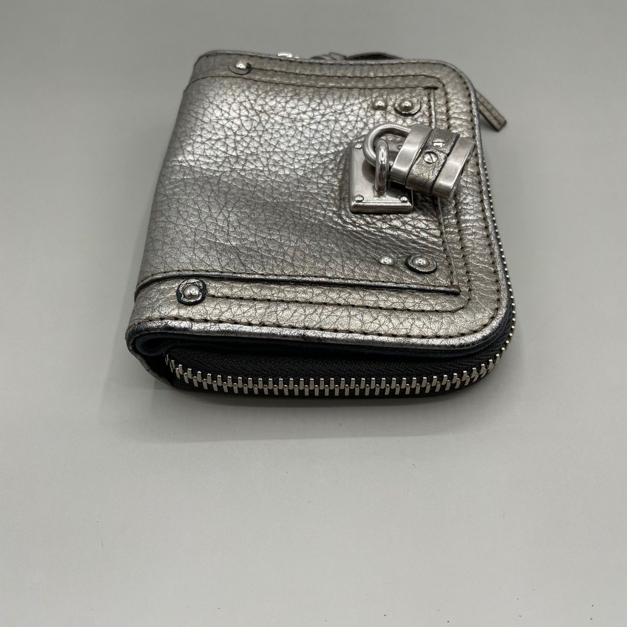 美品】クロエ パディントンレザー ラウンドファスナー 長財布 Chloe