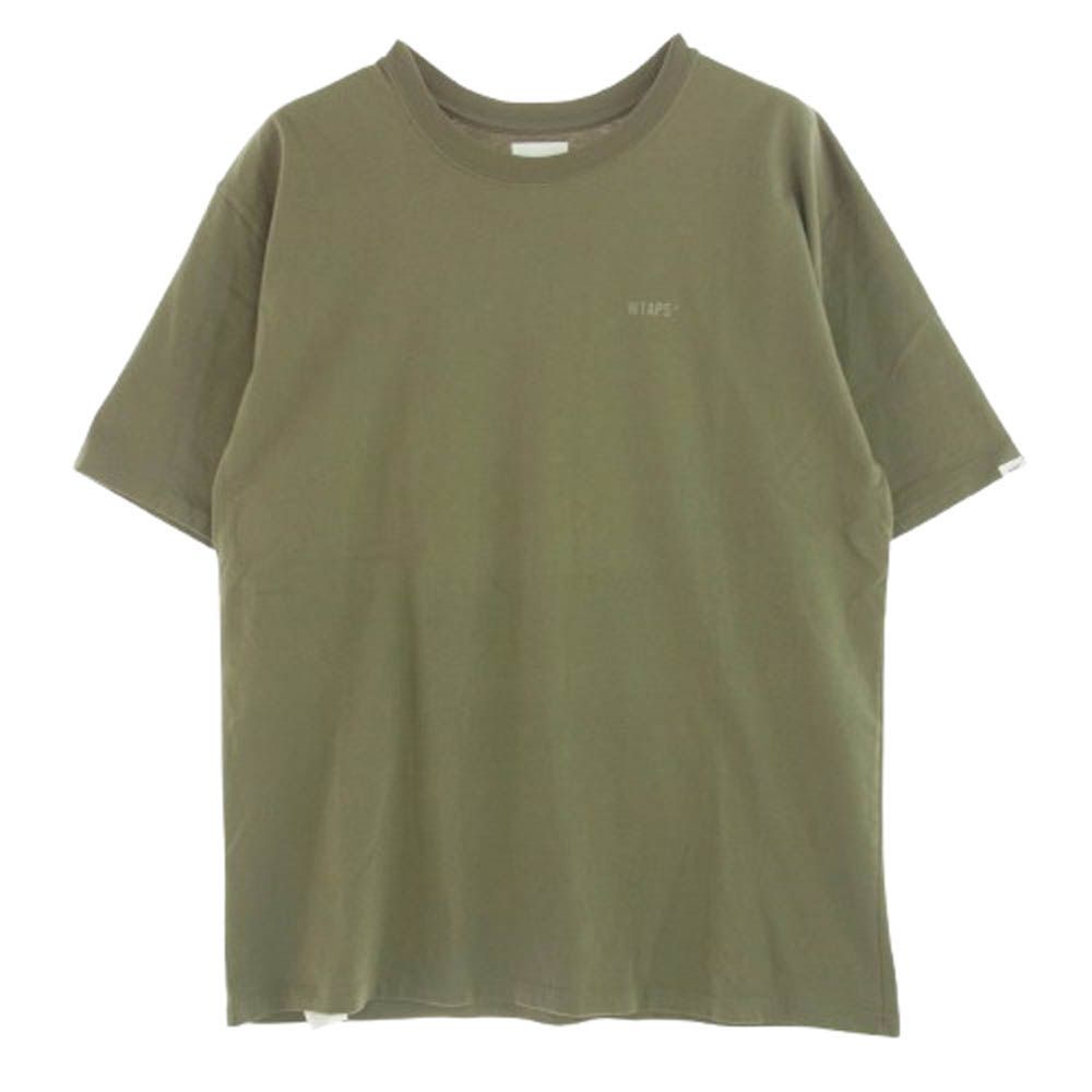 WTAPS Tシャツ・カットソー カーキ 3304125Y0002 WTAPS（ダブルタップス）Tシャツ・カットソー カーキ サイズ:2(M