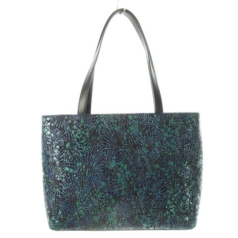 印傳屋 INDEN‐YA INDENYA トートバッグ ハンドバッグ レザー 革 鹿革 
