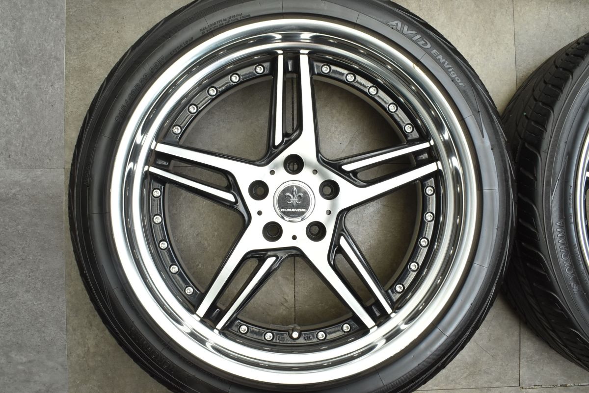 廃版モデル】WORK ワーク デュランダル DURANDAL DD5.2 20in 8J +33