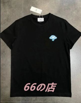 ☆新品☆ AmiParis アミパリス 半袖 Tシャツ クリーム 男女兼用 黑+白 2枚 - メルカリ