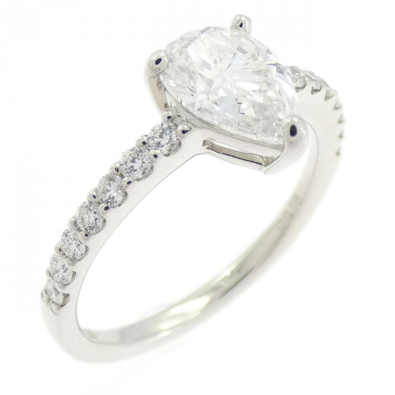 リメイク】PT900 ダイヤモンド リング 1.021CT G SI2 ペア