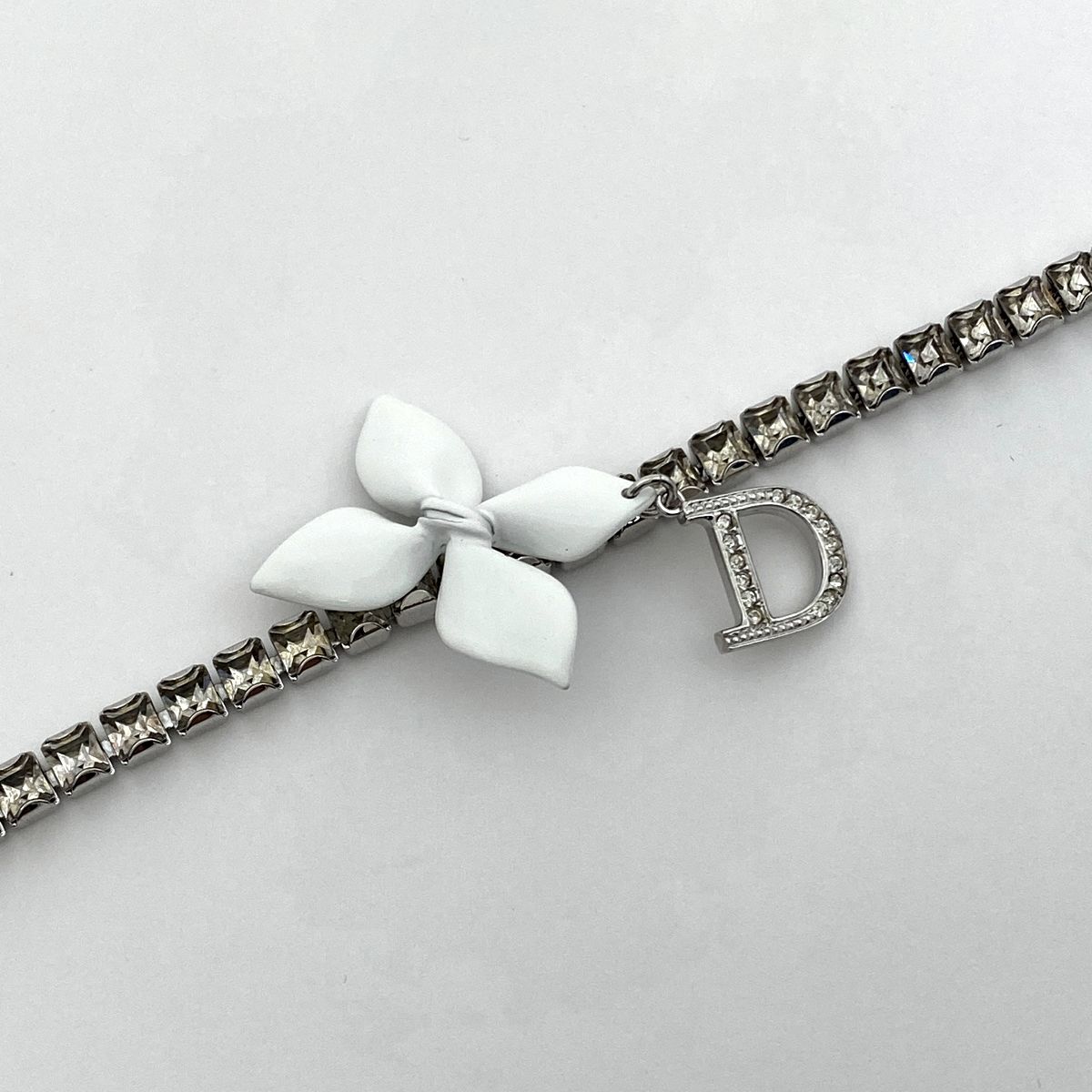 クリスチャンディオール Christian Dior ロゴ ラインストーン