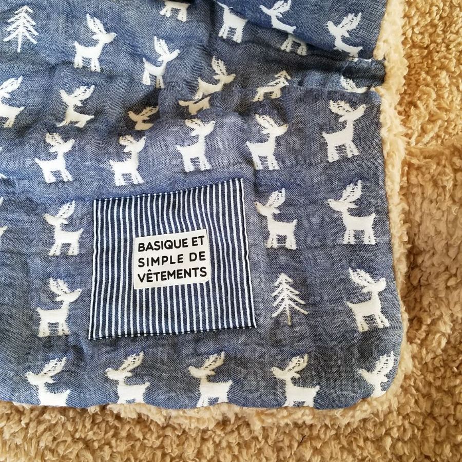 FUWARAトナカイ×プードルファー☆ボアケット FUWARAトナカイさん×プードルボアケット☆ハンドメイド - メルカリ