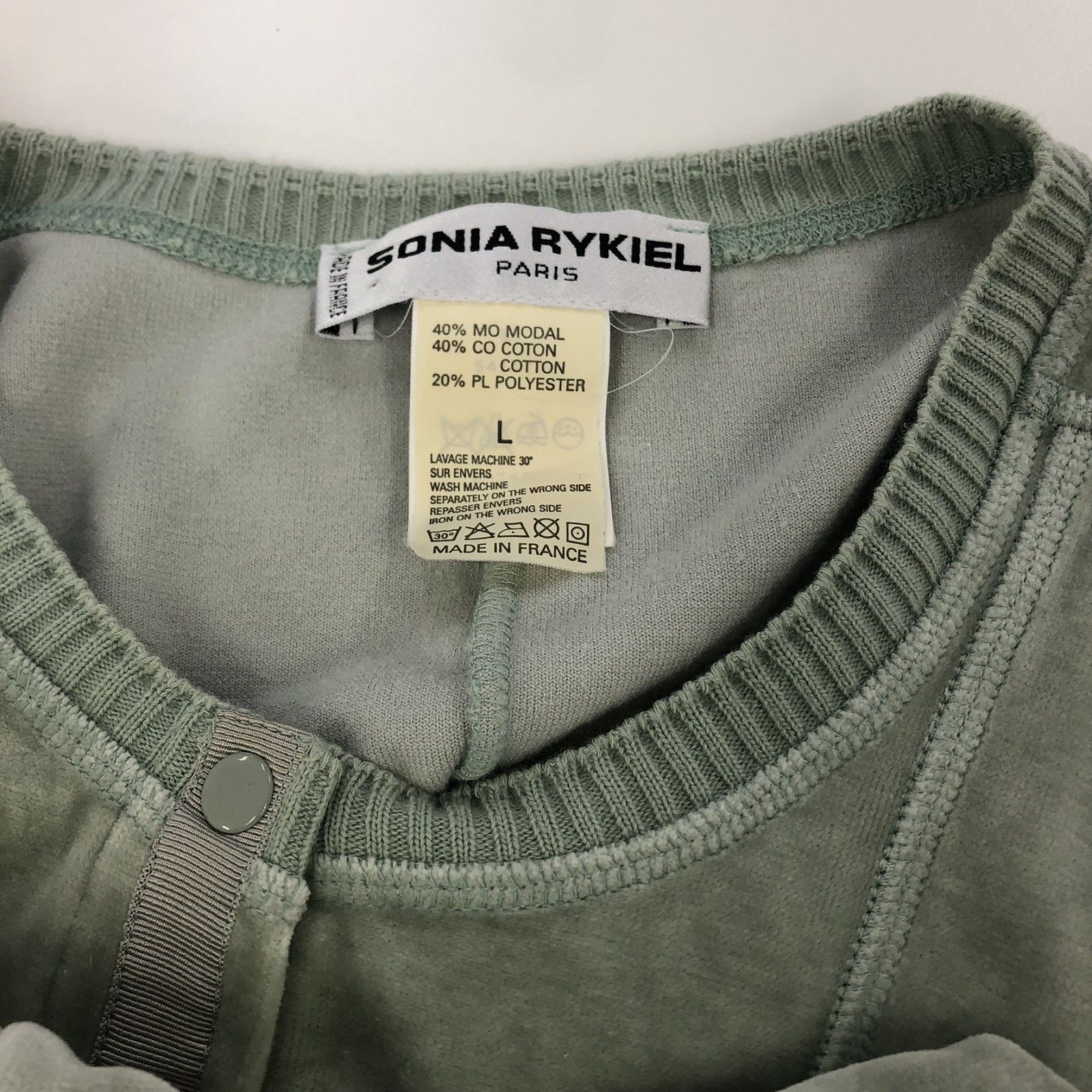 SONIA RYKIELソニアリキエル 緑ワンピース SONIA RYKIELソニアリキエル 緑ワンピース