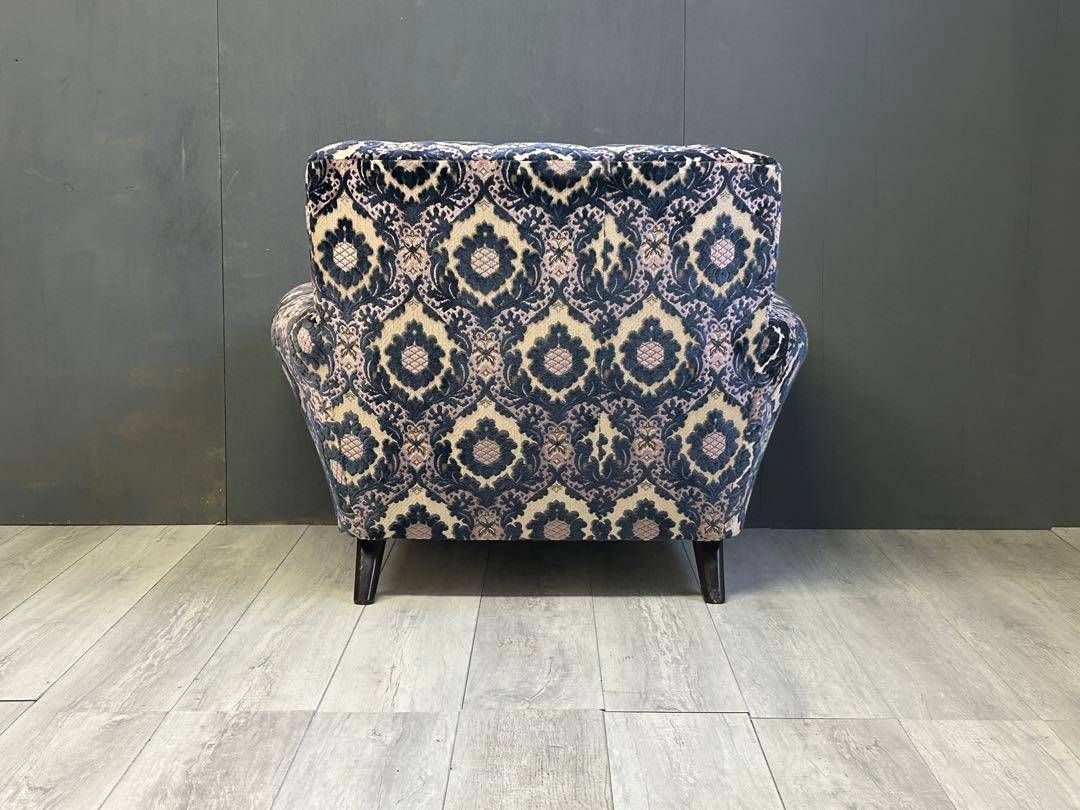 アンティーク ヴィンテージ 金華山織 王宮家具 ソファ 一人用ソファ YZ