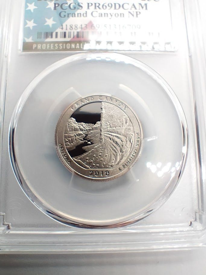 【５枚組】PCGS PR69DCAM 2010 S アメリカ・ザ・ビューティフル 5枚組】PCGS PR69DCAM 2010 S アメリカ・ザ・ビューティフル