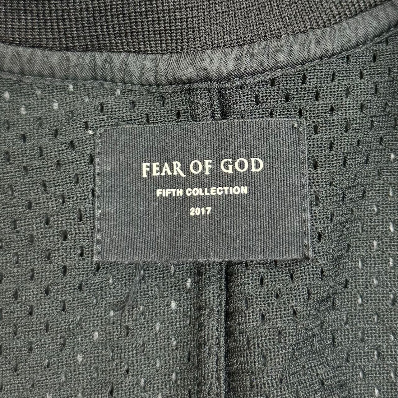 【美品タグ付】fear of god 5th メッシュ タンクトップ ブラックS 8042000451729_1.jpg