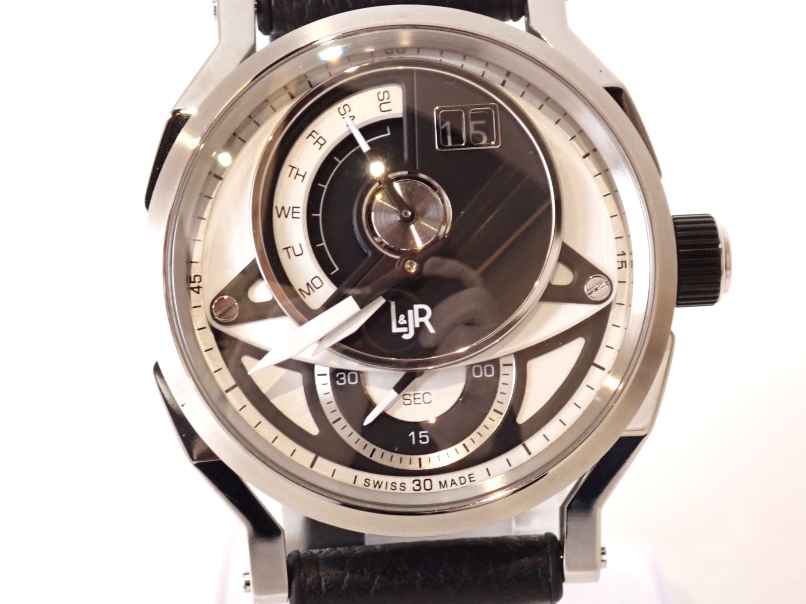 定価12万円 極美品 L&JR(エルアンドジェイアール) ステップ1 DAY&DATE
