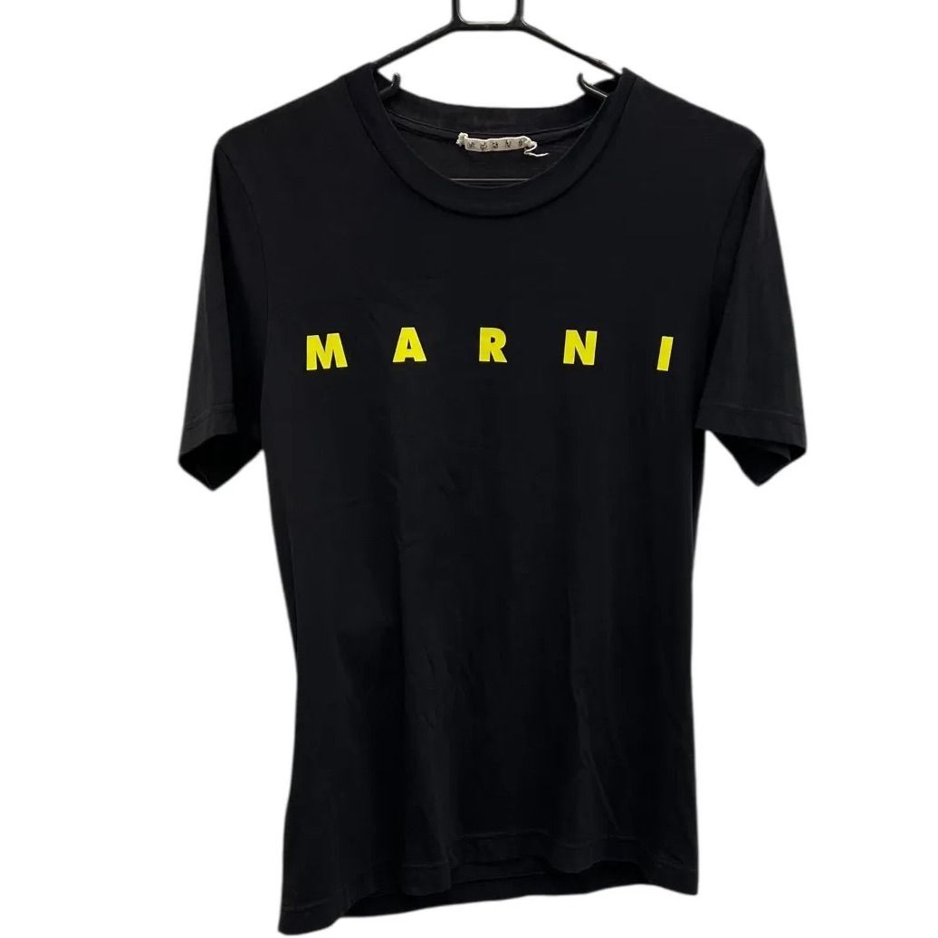 【新品・未使用】MARNI マルニ ロゴポケット Tシャツ ブラック 黒 MARNI マルニ ロゴ Tシャツ - メルカリ
