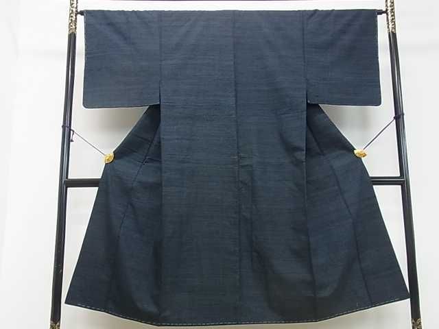 平和屋2男性　紬　色無地　褐返色　逸品　未使用　DAAC0495ma