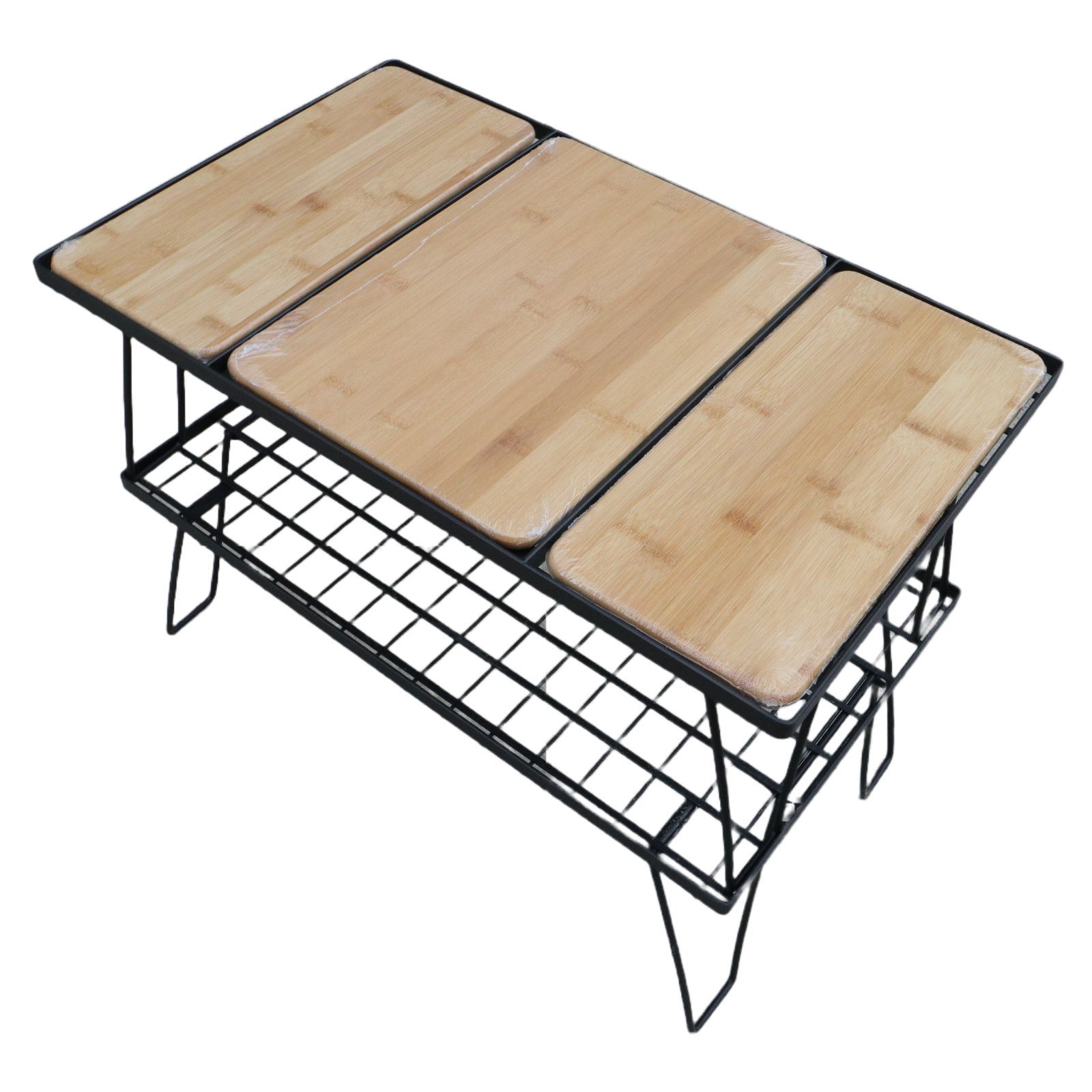 IGT対応フィールドラック　天板2枚付　グリルテーブル　収納袋付 IGT対応フィールドラック 天板2枚付 グリルテーブル 収納袋付