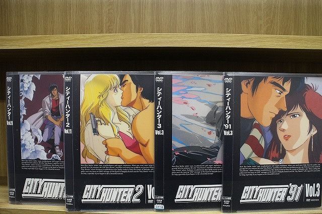 DVD CITY HUNTER シティーハンター シーズン 1、2、3、'91 計26本set