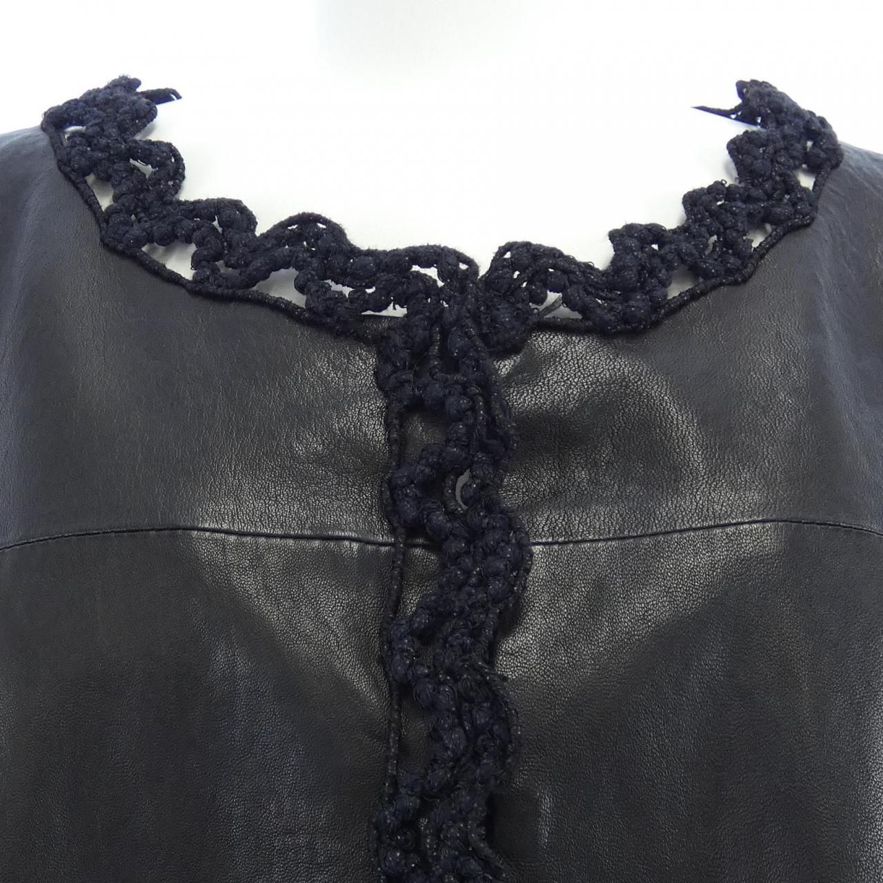 シャネル CHANEL P35591C00082 09A レザージャケット SIROKUMA-CORPORATION_COM