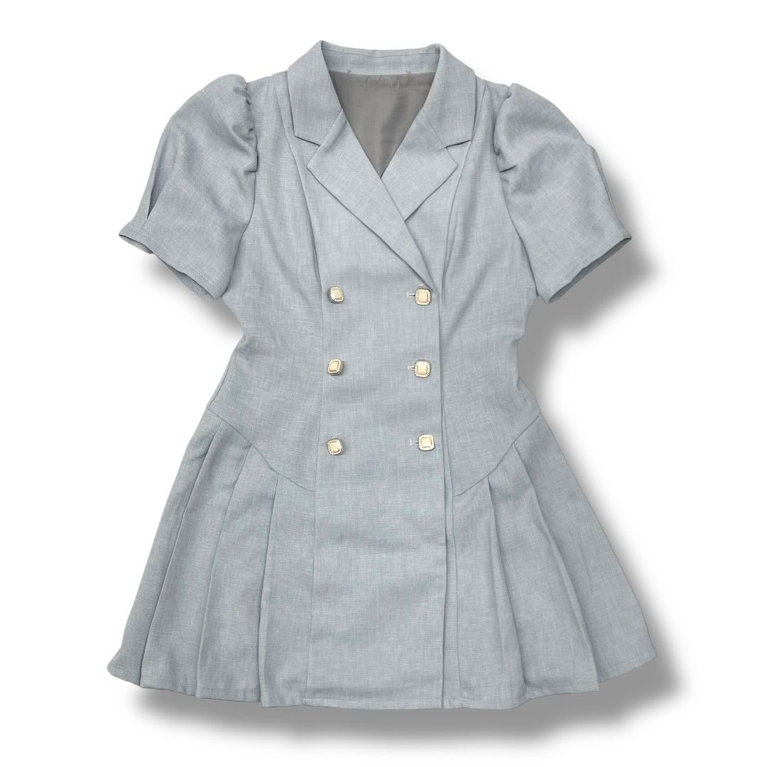 【専用】Rosé Muse フリル付きプリーツワンピース ロゼミューズ chiffon pleated dress – BUNNY APARTMENT