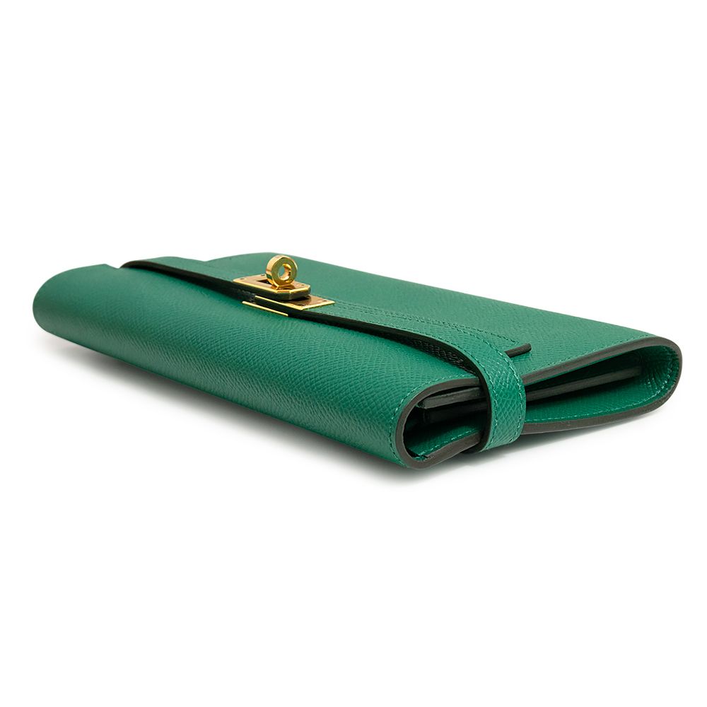 エルメス ケリーウォレット ロング 二つ折り長財布 ヴォーエプソン