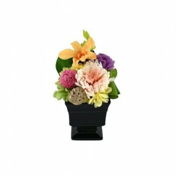フラワーアレンジ お供え花 彩華 いろは F-6061