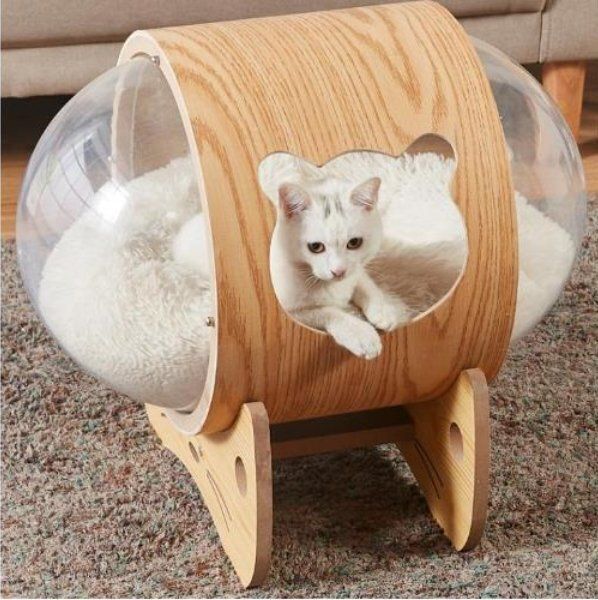 希少新品！ 可愛い キャットタワー 猫タワー 据え置き ストレス解消 仕掛け沢山 - メルカリ