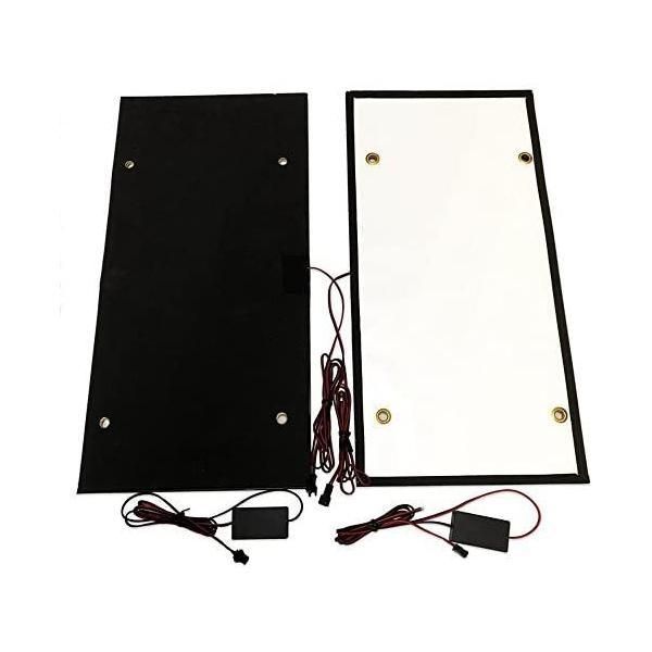 MIFO 字光式ナンバープレート用LED 大型車用 な2枚セット 全面発光 24V対応 トラック バス 薄型