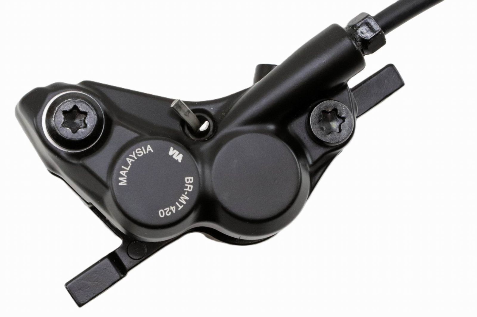 シマノ SHIMANO 油圧ディスクブレーキ 制動力50％アップ 対向 ４ポット ４ピストン BL-M401 BR-M420 ローター無 前後セット BRIGHTFACE_UK