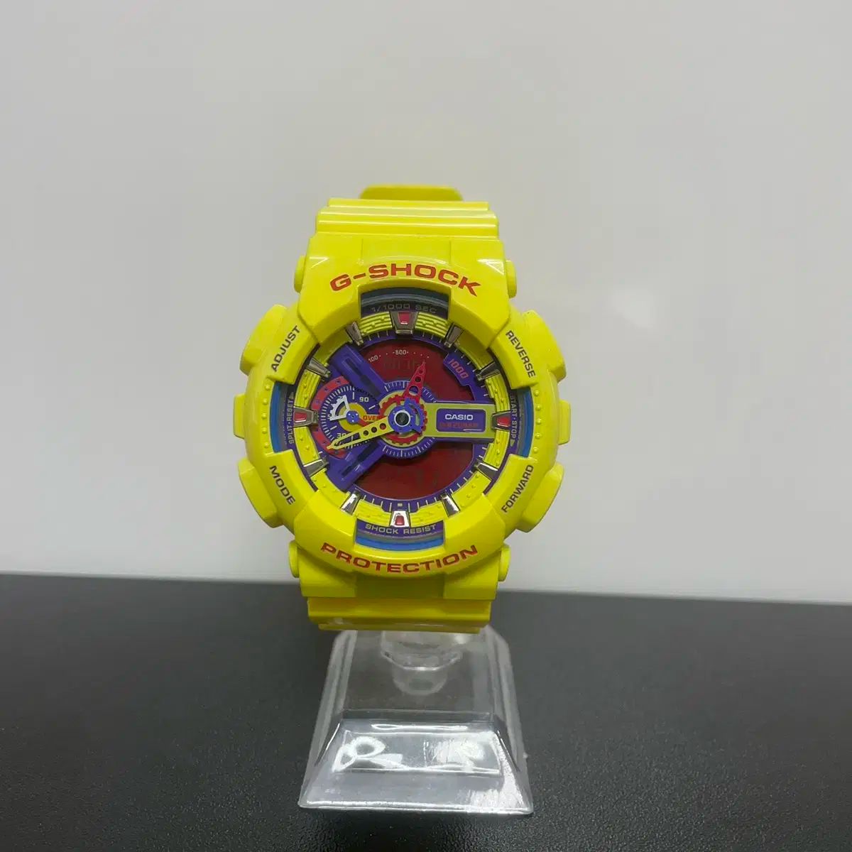 【雷市場（ポンジャン）商品韓国直送】G-SHOCK(ジーショック) ビッグフェイス ga ー 110a ハイパーカラー ライトイエロー