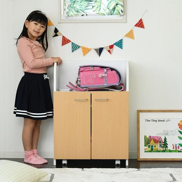 ランドセルラック チェスト おもちゃ箱 収納庫 子供用 キッズ 北欧 おしゃれ 【jpk-fdk-0003】