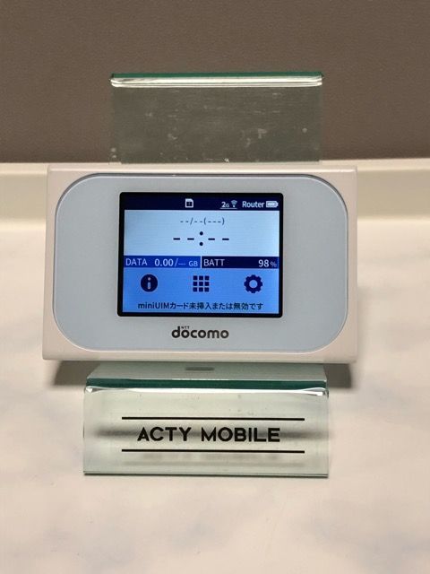 docomo Wi-Fi STATION N-01J ホワイト モバイル Wi-Fi ルーター 判定〇 micro-SIM ドコモ 送料無料♪ 複数あり